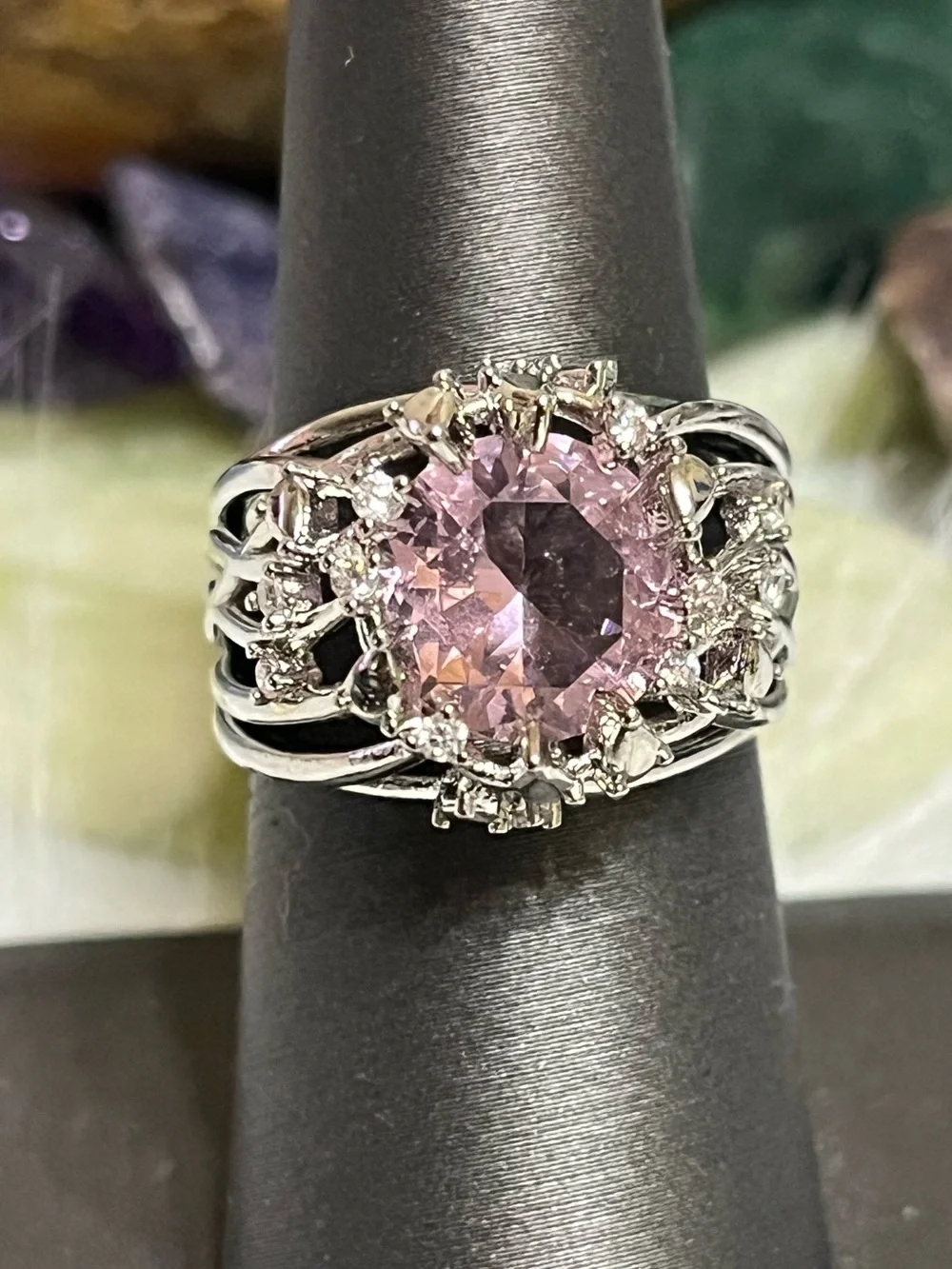 Pink Cocktail Ring